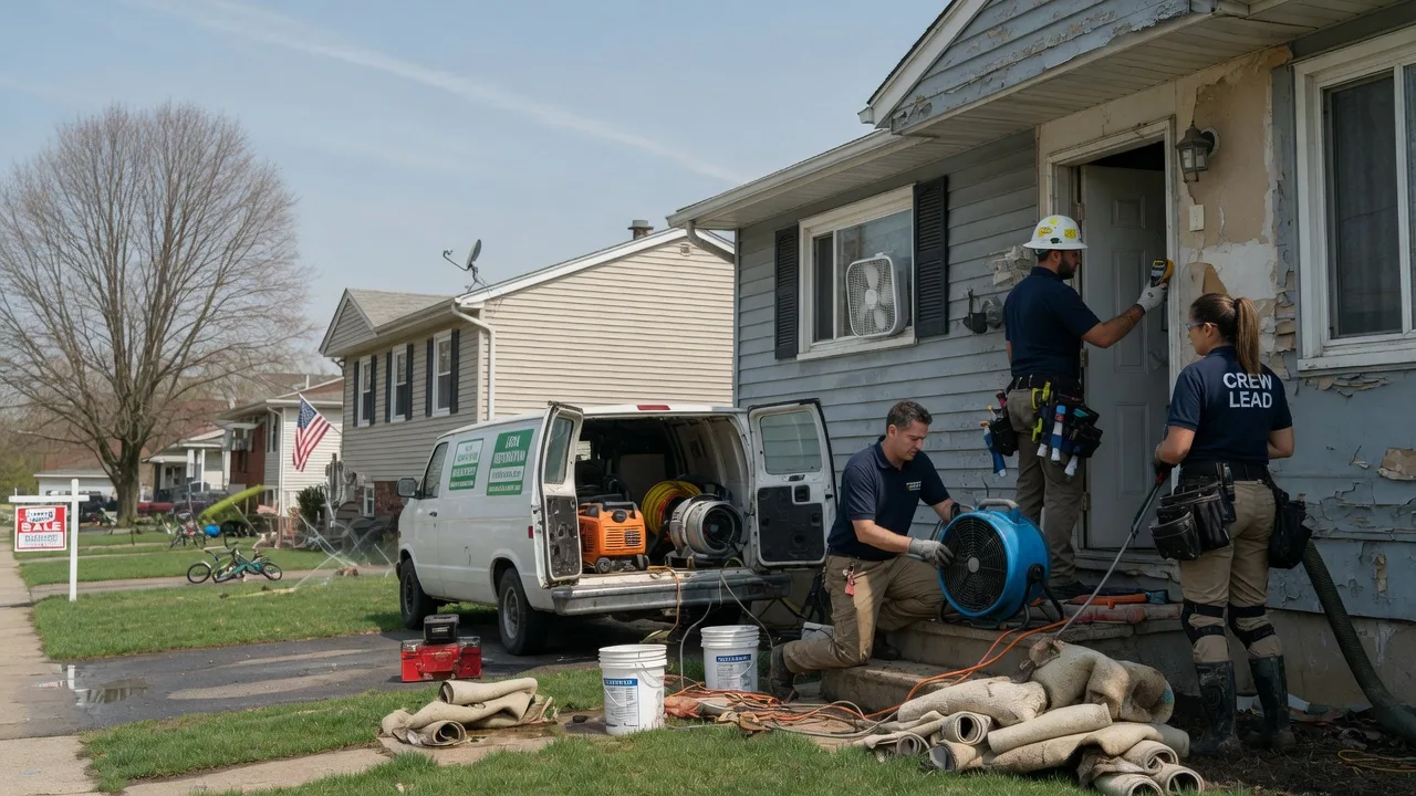 Flood Cleanup in Kalamazoo, MI near me